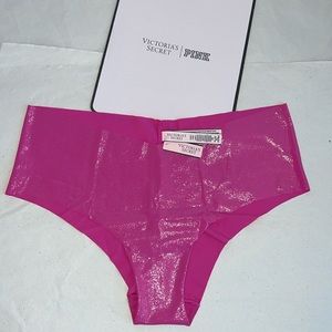 Victoria's Secret No-show Foil Metallic Cheeky Panty XL